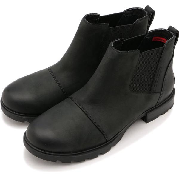ソレル SOREL レディース エミリー スリー チェルシー ウォータープルーフ NL5018-01...