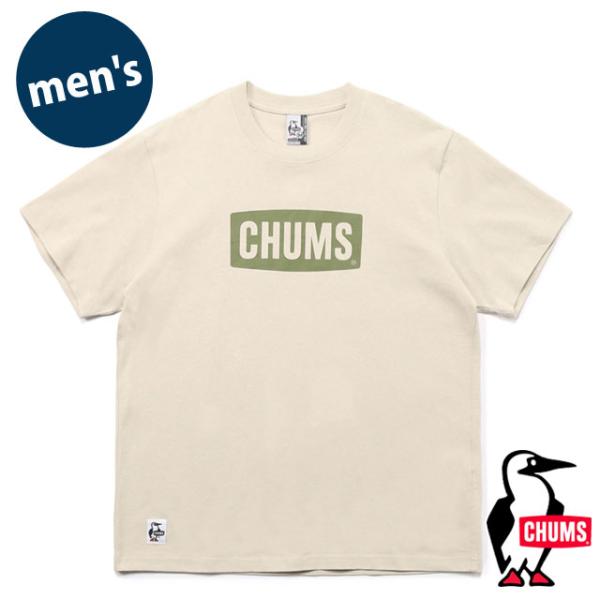 チャムス CHUMS メンズ チャムスロゴTシャツ CH01-2277 SS24 CHUMS Log...