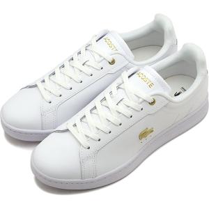 ラコステ LACOSTE レディース スニーカー W カーナビー プロ 124 1 SFA 47SFA0040 SS24 W CARNABY PRO 124 1 SFA シューズ WHT GLD-216｜ミスチーフ