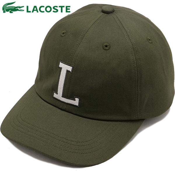 ラコステ LACOSTE コットンツイルLロゴキャップ RK1251J-99 SS24 L CAP ...