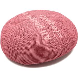 カシラ CA4LA ベレー帽 AKM00088 SS24 EQUAL BERET メンズ・レディース 帽子 ハンチング PINK｜mischief