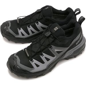 SALOMON　くろ SALOMON サロモン スニーカー トレイルランニングシューズ