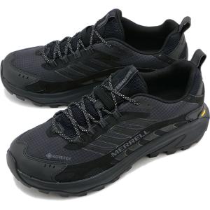 メレル MERRELL メンズ モアブ スピード2 ゴアテックス J037513 SS24 M MOAB SPEED 2 GORE-TEX 靴 透湿防水 ビブラムソール BLACK