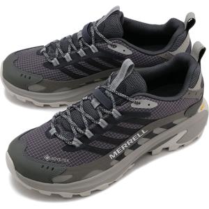 メレル MERRELL メンズ モアブ スピード2 ゴアテックス J037515 SS24 M MOAB SPEED 2 GORE-TEX 靴 透湿防水 ビブラムソール ASPHALT｜mischief