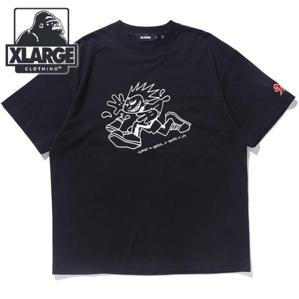 エクストララージ XLARGE メンズ グラフィティキッズ ショートスリーブティー 10124101...