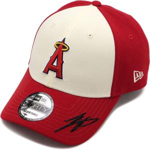 ニューエラ NEWERA 大谷翔平 MVP記念キャップ 14339785 SS24 帽子 ロサンゼルス・エンゼルス スカーレット クローム｜mischief