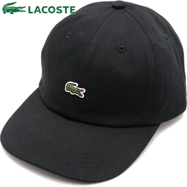 ラコステ LACOSTE ワンポイントワニロゴキャップ RK069J-99-011 FW25 メンズ...