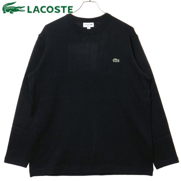 ラコステ LACOSTE ヘビーウェイトシングルジャージ長袖Tシャツ TH067J-99-031 F...