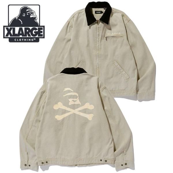 エクストララージ XLARGE スカル ワークジャケット 101253021007 FW25 SKU...