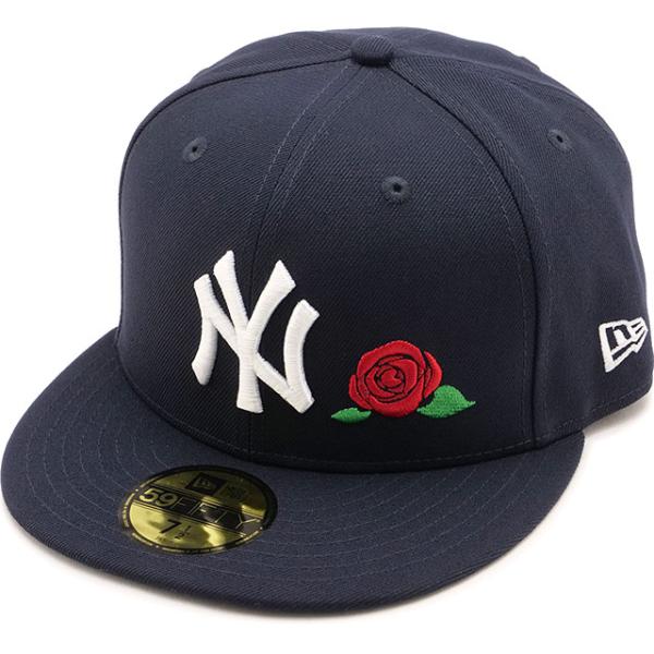 ニューエラ キャップ NEW ERA CAP 59FIFTY ウィズローズ ニューヨーク・ヤンキース...