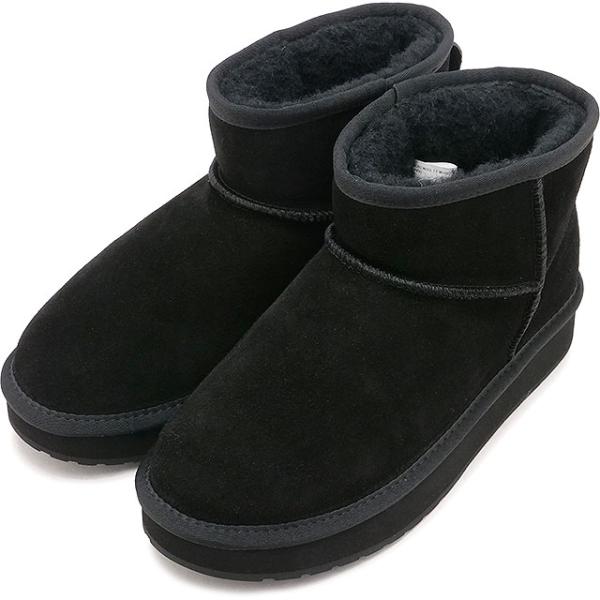 日本限定エミュ オーストラリア EMU Australia ムートンブーツ プラットフォーム マイク...