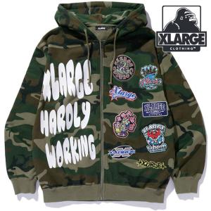 XLARGE（エクストラ ラージ） フーデッドスウェット 101254012004 FW25