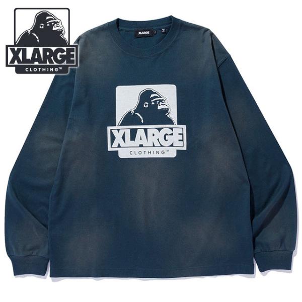 エクストララージ XLARGE ロングスリーブTシャツ 101254011007 FW25 DISC...