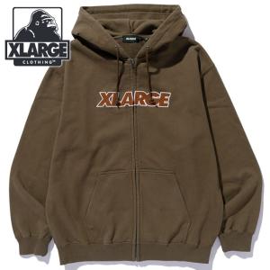 XLARGE（エクストラ ラージ） ピグメントダイ エンボスロゴ ジップ
