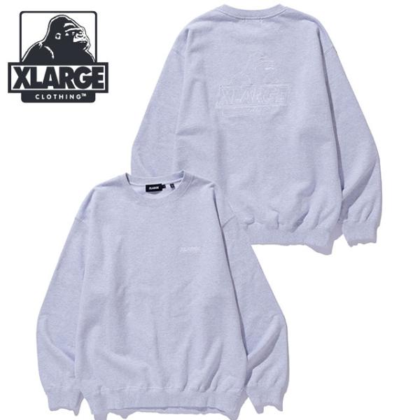 エクストララージ XLARGE クルーネック スウェットシャツ 101254012013 FW25 ...