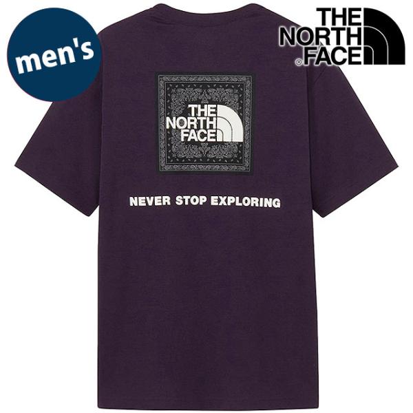 ザ・ノース・フェイス THE NORTH FACE Tシャツ メンズ ショートスリーブバンダナスクエ...
