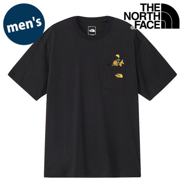 ザ・ノース・フェイス THE NORTH FACE ショートスリーブフラッシュドライフラワーロゴTシ...