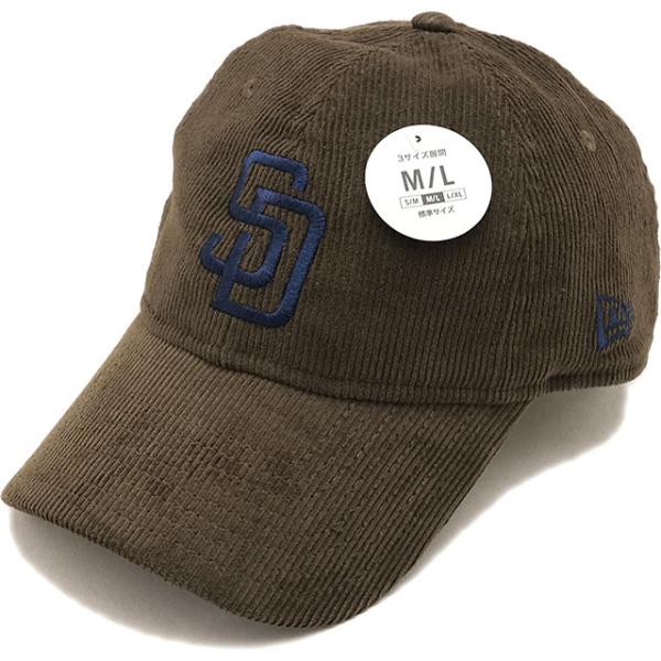 ニューエラ NEW ERA 9TWENTY サンディエゴ パドレス STA コーデュロイ キャップ ...