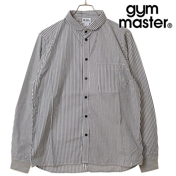 ジムマスター GYM MASTER 2WAYショールカラーL Sシャツ G233732-04 メンズ...
