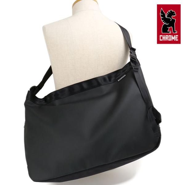 クローム CHROME ニュースペーパー メッセンジャーバッグ JP197MTBK FW25 26L...