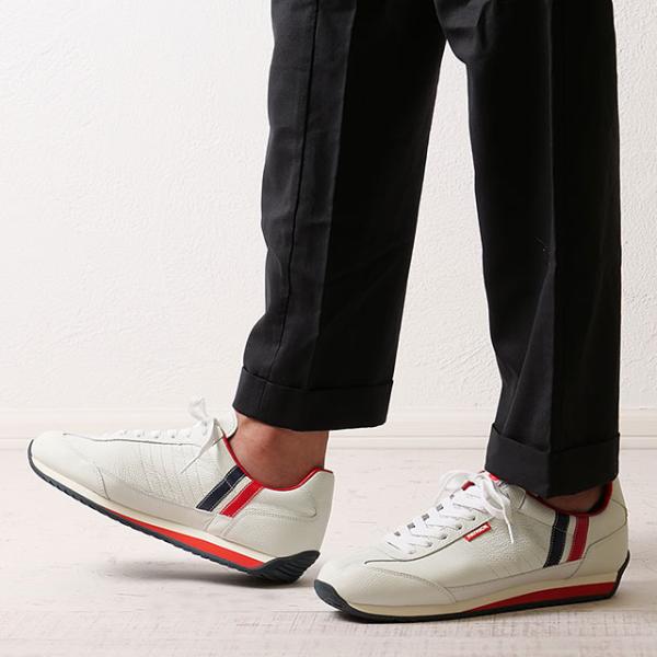 パトリック スニーカー PATRICK 靴 マラソン レザー トリコロール 98800 返品送料無料...