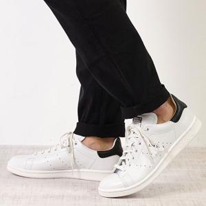 アディダス オリジナルス adidas Originals スニーカー スタンスミス ラックス HQ6785 STANSMITH LUX メンズ・レディース ホワイト ブラック｜SHOETIME