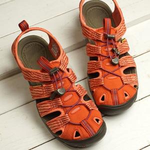 人気商品】 keen キーンクリアウォーターサンダル！オレンジ サンダル