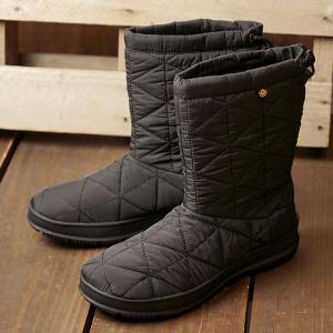 ボグス BOGS スノーブーツ スノーデイ ミッド W SNOWDAY MID 72238-010 FW20 レディース 防水 キルティング ウィンターブーツ BLK BLK ブラック系｜mischiefstyle