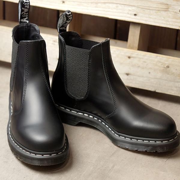 ドクターマーチン Dr.Martens 2976 ホワイトステッチ チェルシーブーツ 2976 WH...