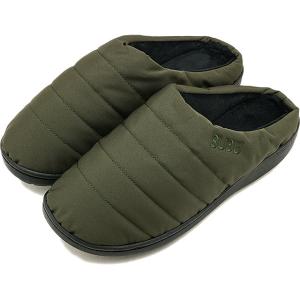 スブ SUBU キャンプ用サンダル 難燃 SUBU NANNEN FW21 メンズ・レディース 中綿スリッパ アウトドア KHAKI カーキ系 正規取扱店
