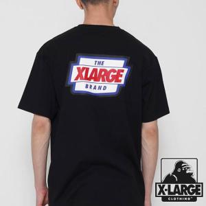 エクストララージ XLARGE メンズ Ｔシャツ S S POCKET TEE LOGO MARK 101218011001 SS21 x-large トップス 半袖 BLACK 黒 ブラック系