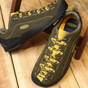 キーン KEEN ジャスパー メンズ スニーカー 1026045 SS22 M JASPER キャンプ アウトドアシューズ Canteen Ochre オリーブ系