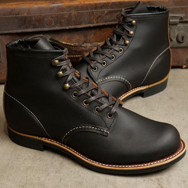返品送料無料 レッドウィング REDWING ブラックスミス メンズ ワークブーツ ＃3345 BL...