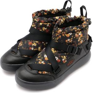 キーン KEEN レディース ウィンターブーツ フッドゼラ ウォータープルーフ 1026674 FW22 W HOODZERRA WP 防水 防寒 キャンプ アウトドアシューズ Multi Black