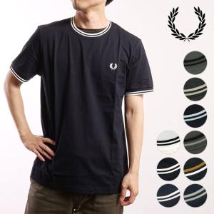 FRED PERRY（フレッドペリー） メンズ ツインティップド Tシャツ