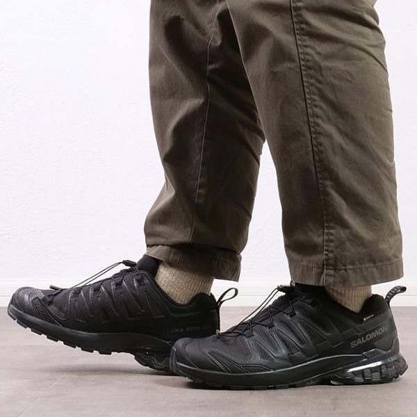 サロモン SALOMON メンズ トレイルランニングシューズ ゴアテックス L47270100 XA...