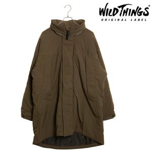 ワイルドシングス WILD THINGS メンズ ツールズ レベル8 モンスターパーカー WT23101SN FW23 W2LS LEVEL8 MONSTER PARKA ナイロンジャケット 撥水 KHAKI｜mischiefstyle