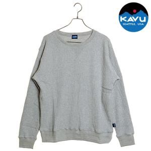 KAVU（カブー） トゥルーロゴスウェット 19822333 FW25 TRUE Logo