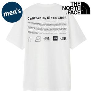 ザ・ノース・フェイス THE NORTH FACE メンズ ショートスリーブヒストリカルロゴティー NT32407-W SS24 Tシャツ アウトドア ホワイト｜SHOETIME