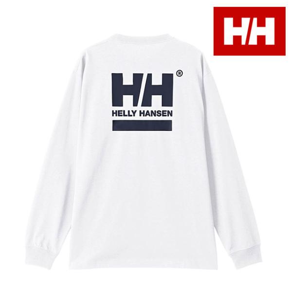 ヘリーハンセン HELLY HANSEN メンズ ロングスリーブスクエアロゴティー HH32413-...