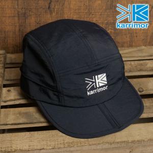 カリマー Karrimor サーモシールドキャップ 200121-9000 SS24 thermo shield cap メンズ・レディース 帽子 アウトドア 遮熱 UVケア 抗菌防臭 Black｜mischiefstyle