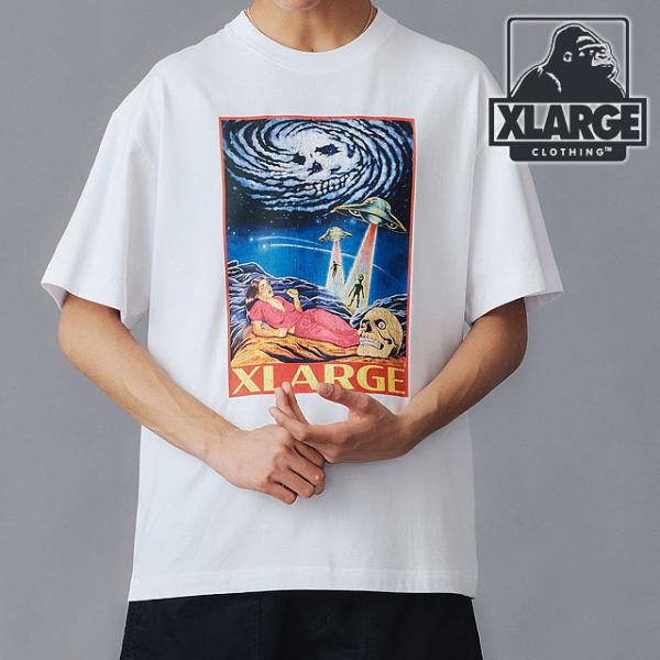 エクストララージ XLARGE メンズ ビーウェアオブエイリアン ショートスリーブTシャツ 1012...