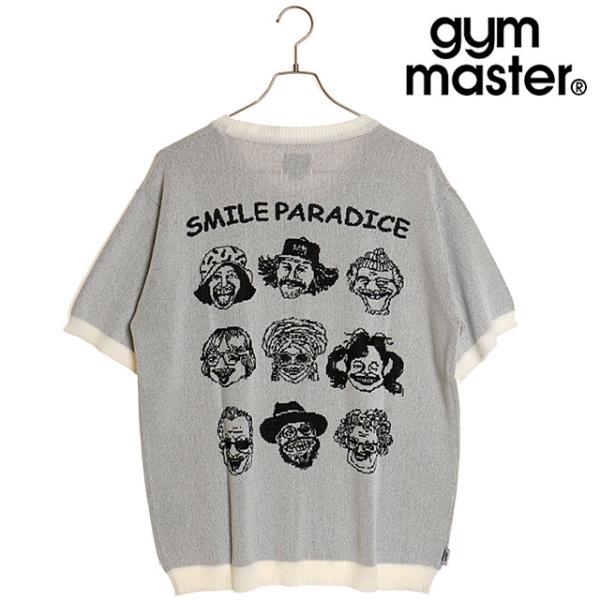 ジムマスター GYM MASTER メンズ ジャガードニットSMILE PARADICE Tee G...