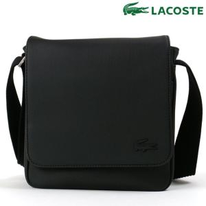 ラコステ LACOSTE メンズクラシック フラップクロスオーバーバッグ NH4423HC-000 FW24 MENS CLASSIC FLAP CROSSOVER BAG 鞄 ショルダーバッグ NOIR 正規取扱店