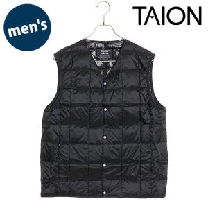 TAION（タイオン） リバーシブルチャイナボタンインナーダウン