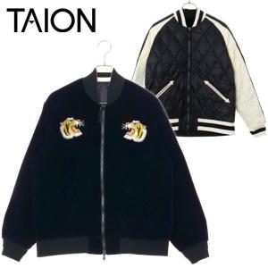 TAION（タイオン） リバーシブル“SKAJAN”ダウンジャケット TAION