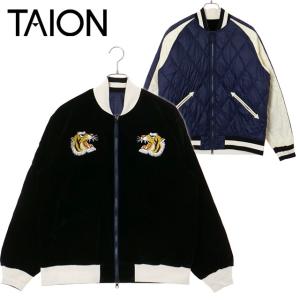 TAION（タイオン） リバーシブル“SKAJAN”ダウンジャケット TAION