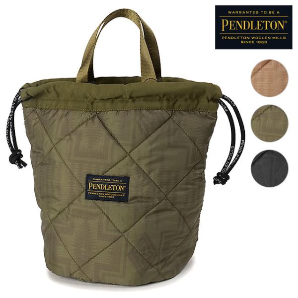 ペンドルトン PENDLETON キルティングドローバッグ PDT-000-243020 FW24 ...