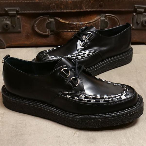 ジョージコックス GEORGE COX レザーシューズ ラバーソール ハットン 03-001-D-0...