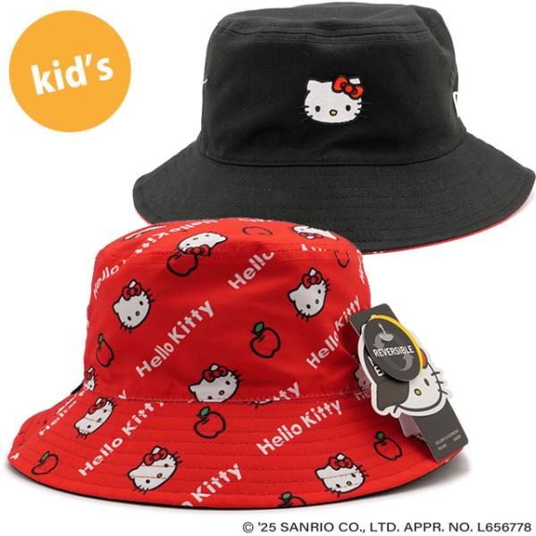 ニューエラ NEW ERA キッズ リバーシブルハット ハローキティ 14348591 SS25 K...